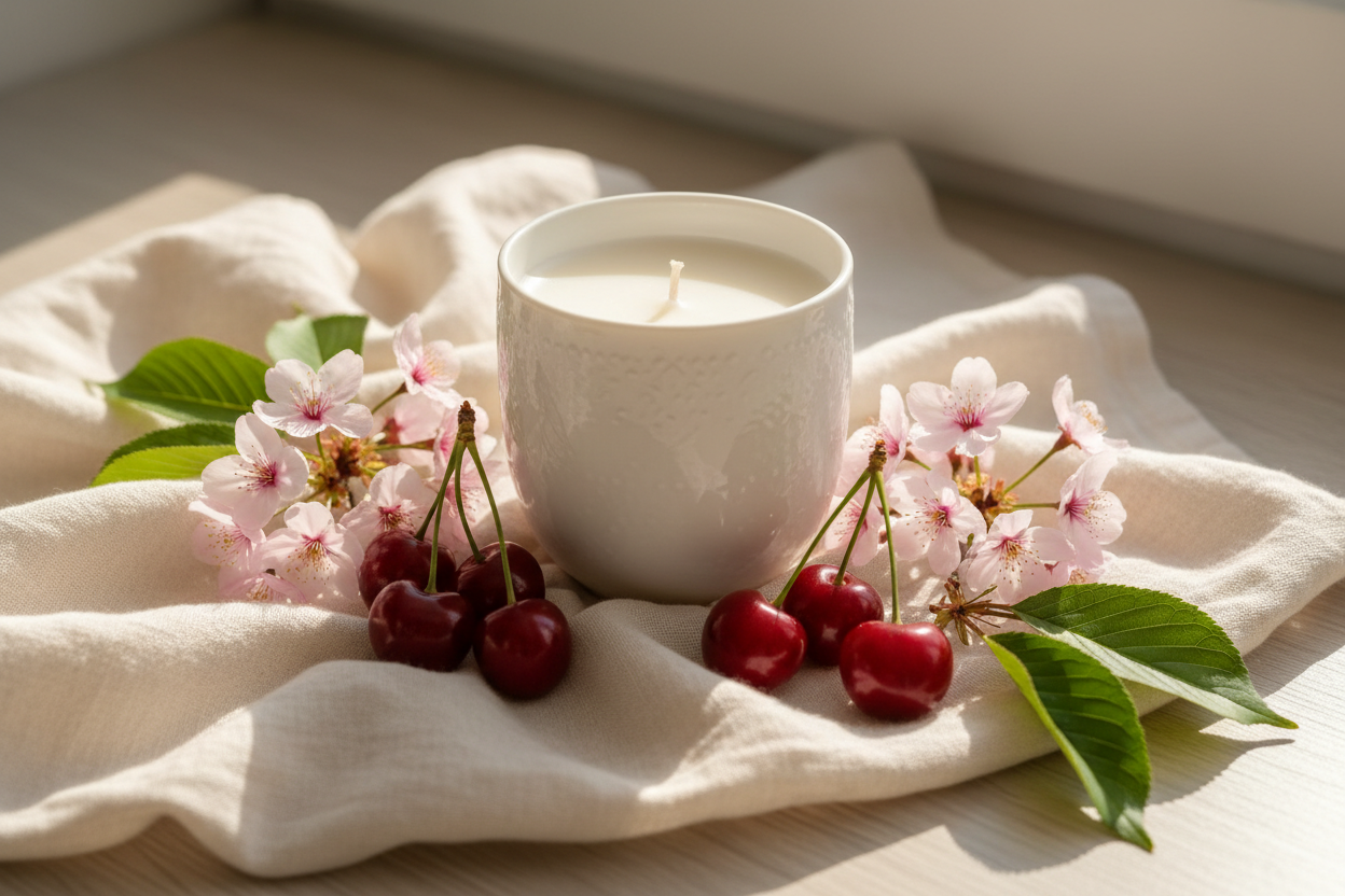 CHERRY SOY CANDLE